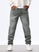 Men's Slim-Fit Stretch Trousers — view 6