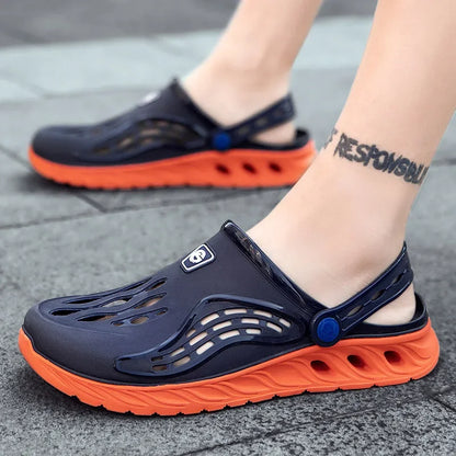 Summer Comfortable Men's Breathable Outdoor EVA Injection Clogs Casual Sandal Men Beach Slippers Water Shoes Pool Sandals