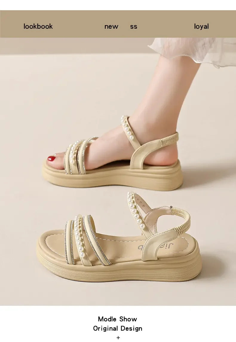 New Arrival Women's Sandals Slides Fashion Casual Ladies Breathable Non-slip Soft Sole Outdoor Beach Daily Home Shoes
