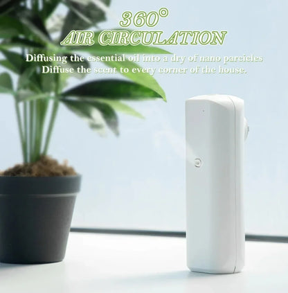 Plug in Wall Fragrance Diffuser Waterless Smart Flavoring Diffuser For Essential Oils Home Room Fragrance Scent Air Machine