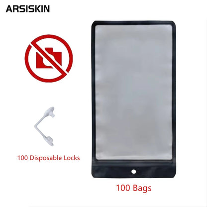 100sets Disposable Anti-camera Mobile Phone Bag No Photography Allowed Bag Anti-picture Bag Privacy Bag For Wedding Events