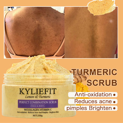 Organic Turmeric Skin Care Kit, Brighten, Clean, Remove Darkness, Spots, Acne, Lighten, Hydration, Exfoliate, Even Skin Tone