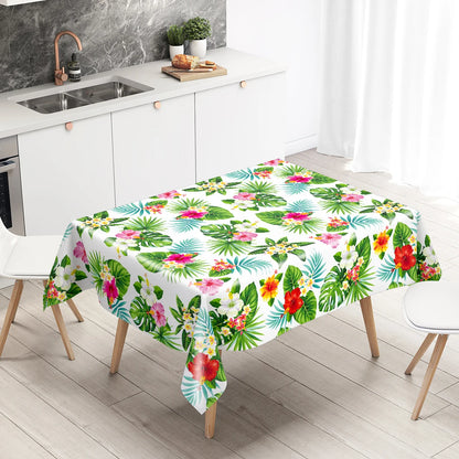 Hawaiian Garland Table Runner Hawaii Luau Tropical Party Decor Kids Favors Tableware ALOHA Summer Beach Birthday Party Supplies