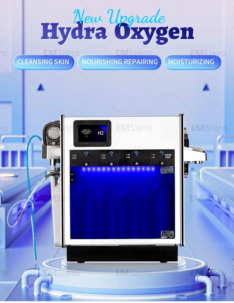 Professional H2 Machine For Deep Cleansing Hydration Anti Aging Skin Care Beauty Salon Equipment