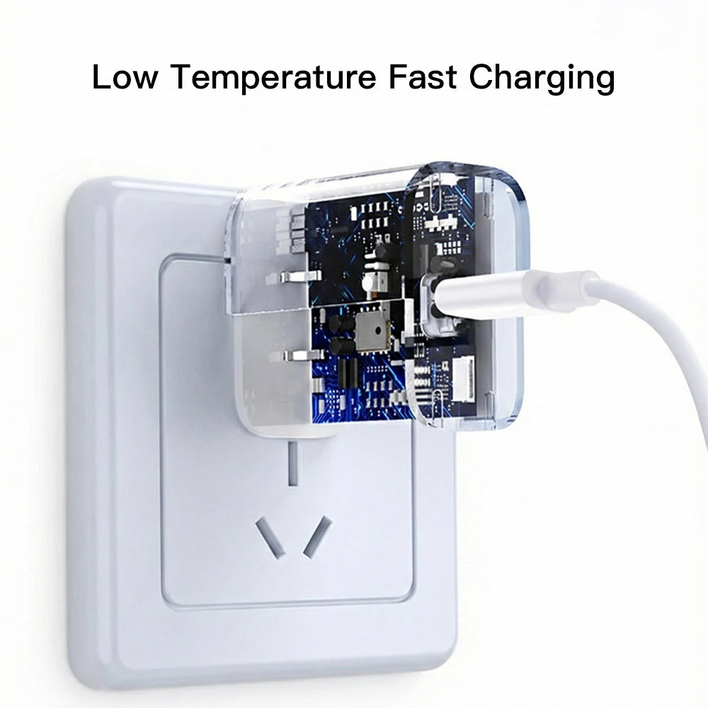 30W PD Fast Charger For iPhone 12 13 14 15 16 17 Pro Max Plus USB C To Lightning Quick Charging Cable Type C To C Power Adapter