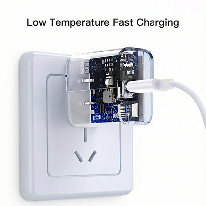 30W PD Fast Charger For iPhone 12 13 14 15 16 17 Pro Max Plus USB C To Lightning Quick Charging Cable Type C To C Power Adapter