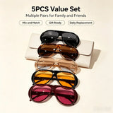 Assorted Oversized Sunglasses Set — view 5