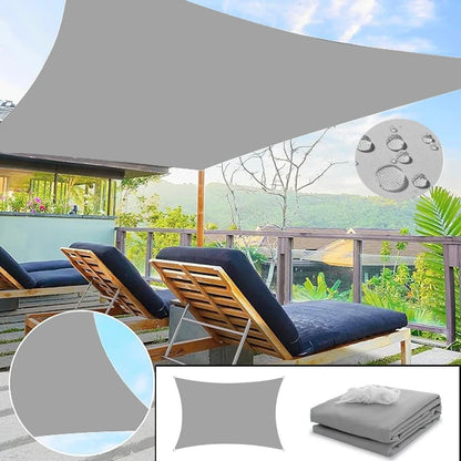 6x4m waterproof sunshade sunshade protective cover canvas camping sunshade cloth large outdoor rain and snow shed garden terrace