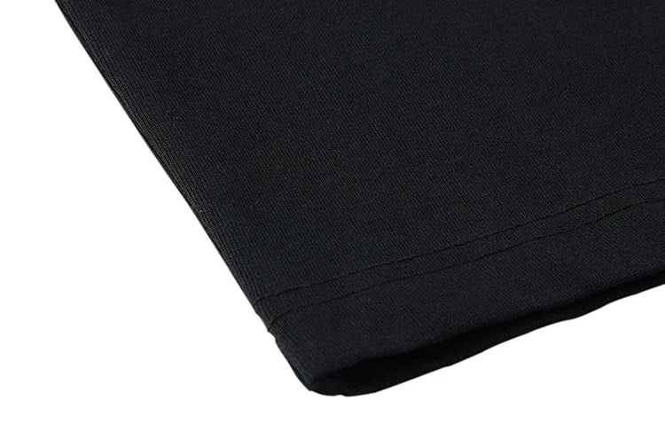 T-Shirt Streetwear Shadow Graphic T Shirt Cotton Hipster Men Tshirt Unisex Tops Tees Black Hip Hop Clothing
