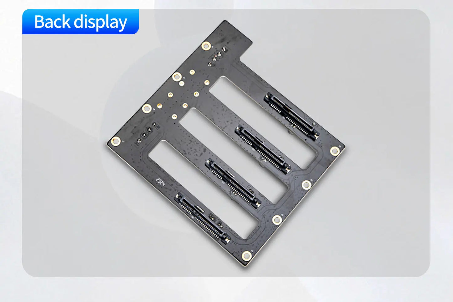 Sagittarius 8-bay NAS Computer Chassis with ATX Power Supply, MATX Motherboard, Full-height PCIE, 21.8L
