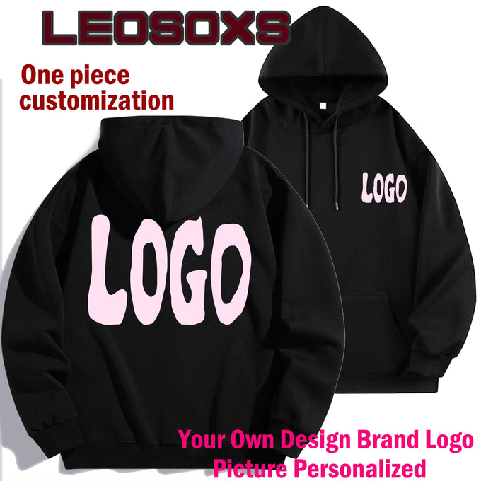 Men's Customizable Cotton-Blend Hoodie — product image