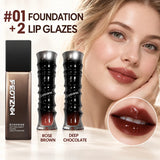 Foundation & Lip Gloss Set — 3 Pieces — view 9