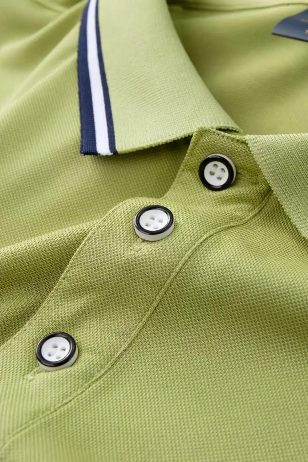 Summer men's 100% polyester fashion Milan print casual knight stripe lapel short-sleeved shirt polo shirt top