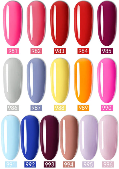 Venalisa Color Gel Nail Polish VIP Kit Full Cover Enamel For Nail Manicure Glitter Sparkle UV Gel Soak Off Nail Gel Polish 7.5ml