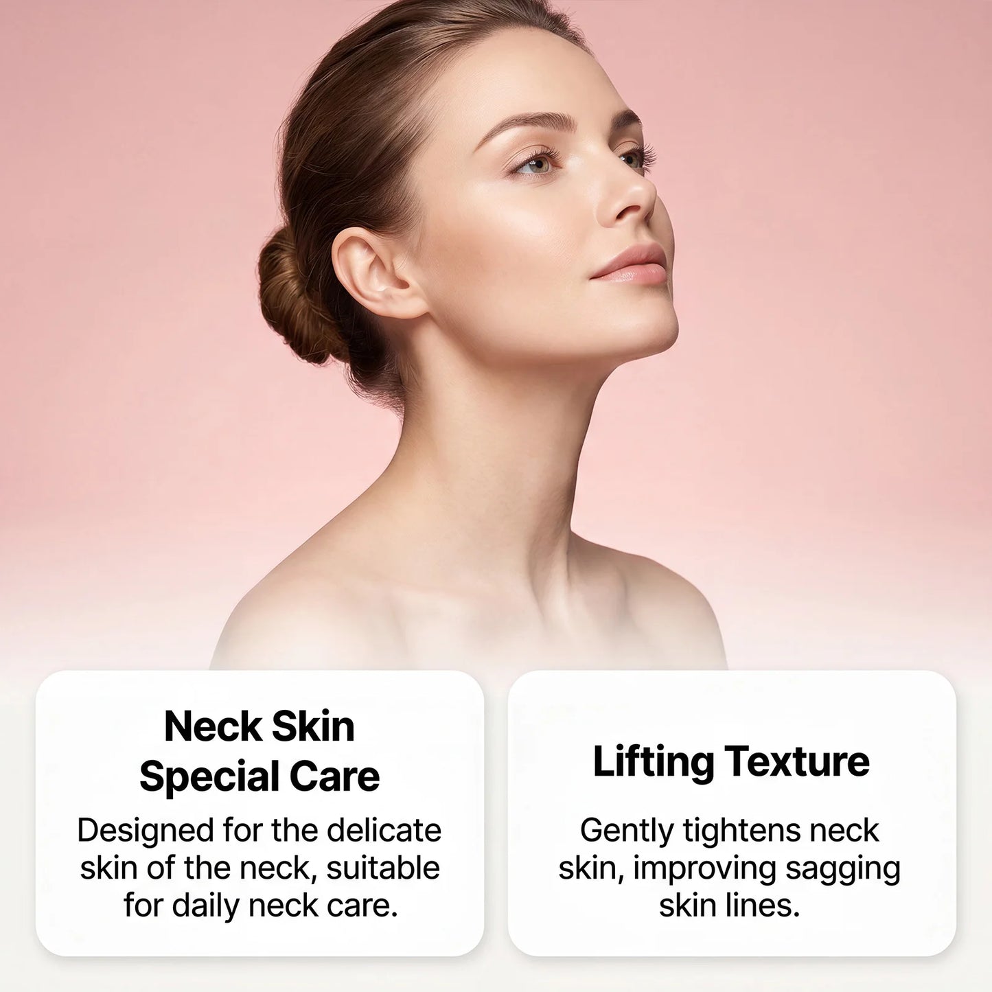 5% PDRN Collagen Neck Cream Firming Lifting Smoothing Neck Fine Lines Hydrating Restores Elasticity Improve Dryness Skin Care