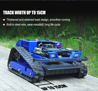 Customized Remote Control Self Propelled DIY Mower AWY-550 Crawler All-terrain with Simple Operation and High Efficiency CE EPA
