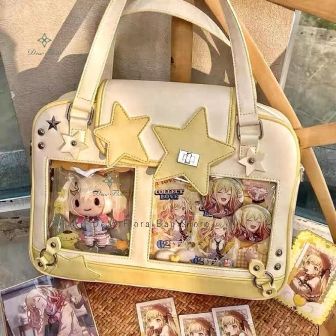 Star Transparent-Pocket Crossbody Bag — product image