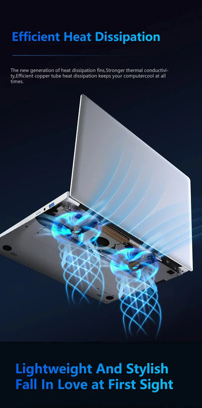 15.6 Inch Laptop Intel Core i9 10980HK Windows 11 Pro 32GB DDR4 M.2 2TB SSD Ultrabook Computer Fingerprint Unlock WIFI Fast
