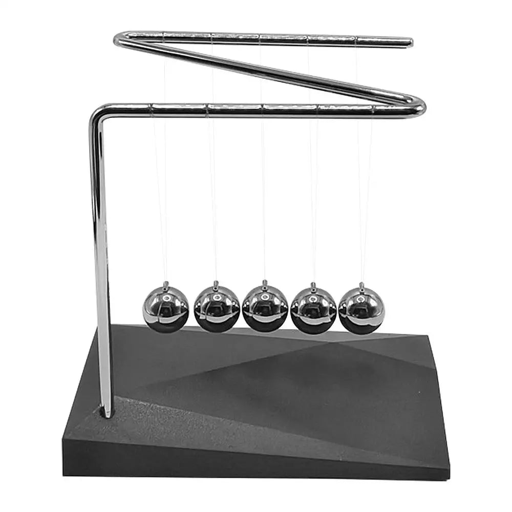 Motion Balance Machine Newtons Cradle Steel Balance Steel Balls Desktop Ornament Physics Science Pendulum Home Decoration