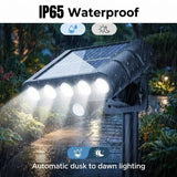 Solar Motion-Sensor Wall Light — view 4