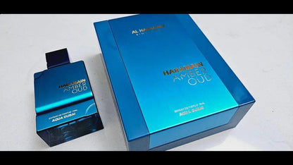 Al Haramain Amber Oud - Aqua Dubai - Cologne for Men and Women - Bergamot, Amber, Musk Fragrances - Long Lasting Perfume-2.0oz