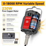 230W Flex-Shaft Jewellery Rotary Tool