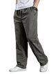 Men's Elastic-Waist Straight-Leg Pants — product image