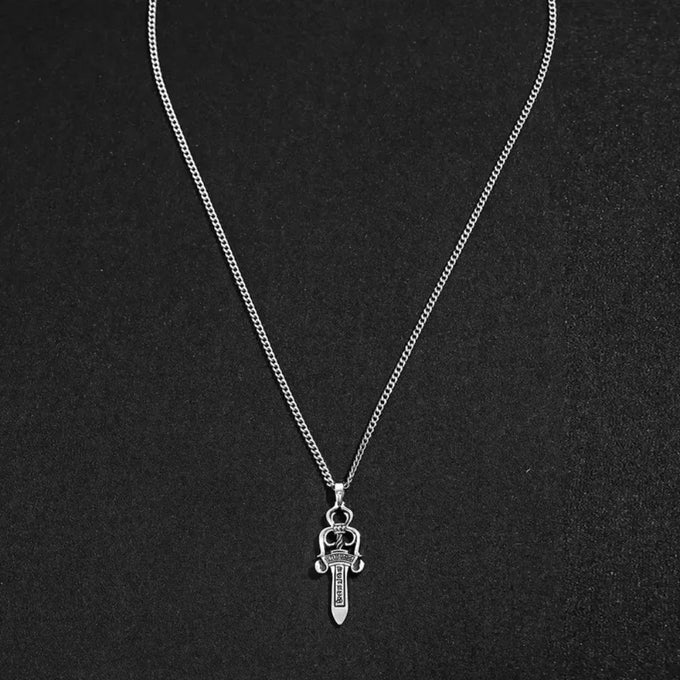Vintage Sword Pendant Necklace — product image