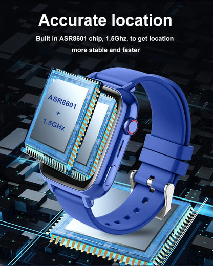 Wonlex KT34 Children's Smart Watch 4G WiFi Video Call Kids Watch GPS Tracker Google Store APP Download Kids SmartWatch WhatsApp