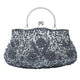 Beaded Embroidered Evening Clutch — view 8