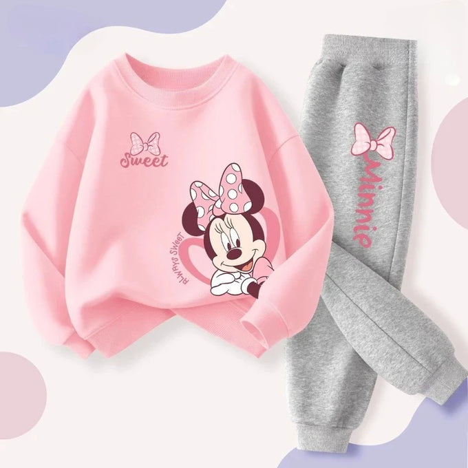 Kids' Cartoon Sweatshirt & Jogger Set — product image