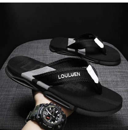 Summer Fashion Men Slippers Flip-Flops Outdoor Beach For Man Casual Breathable Antiskid Men's Sports Party Sneakers Shoes