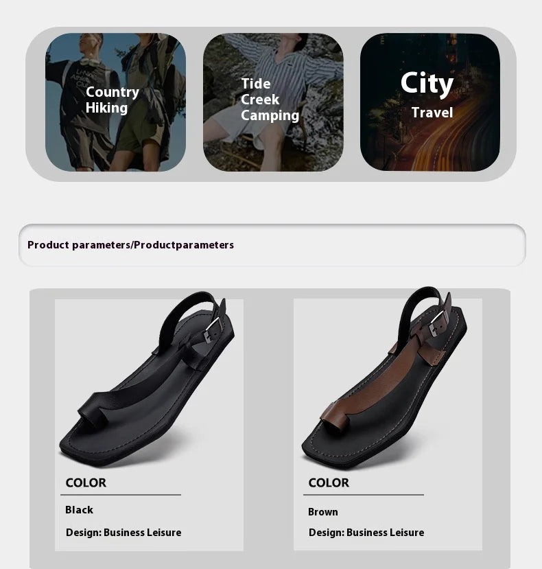 2026 Men'S Summer Sandals With Innovative Design For Outdoor Daily Wearing Eva Soft Bottom Anti Slip Comfortable Foot Stick Men