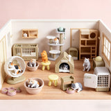 Miniature Cat House Furniture Set — view 2
