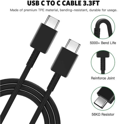 Original Samsung 45W Charger Type C EU Super Fast Charge Adapter For Galaxy Z Flip Fold 5 4 3 2 S24 S23 S22 Note20 Ultra Plus