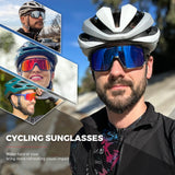 Kapvoe Large-Frame Sports Sunglasses — view 4