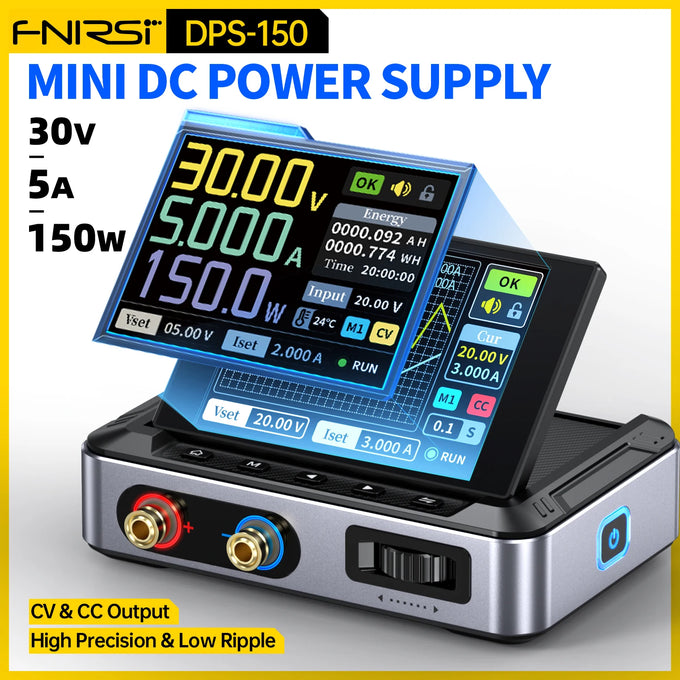 FNIRSI DPS-150 Adjustable DC Power Supply — product image