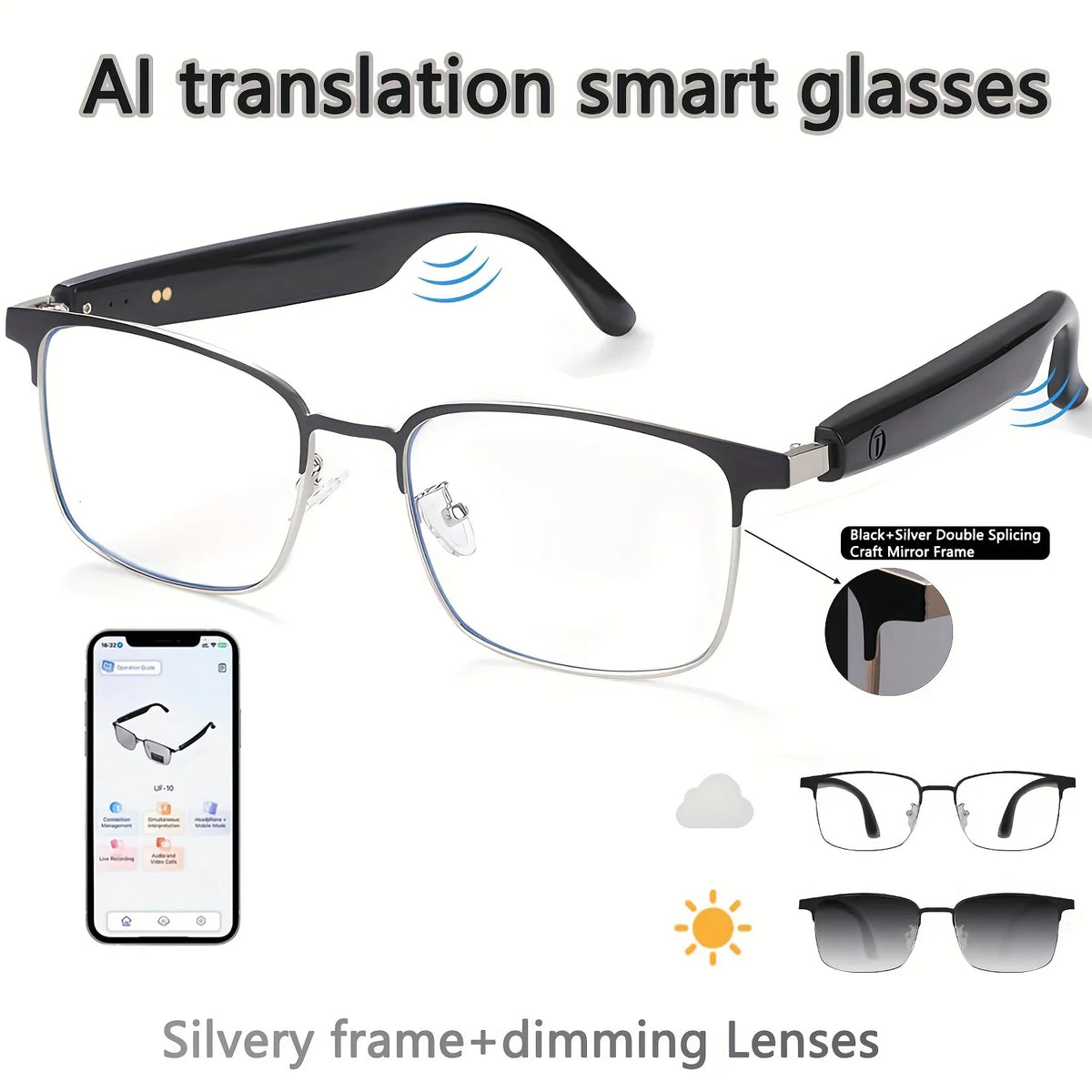 Bluetooth Audio Smart Glasses — view 8