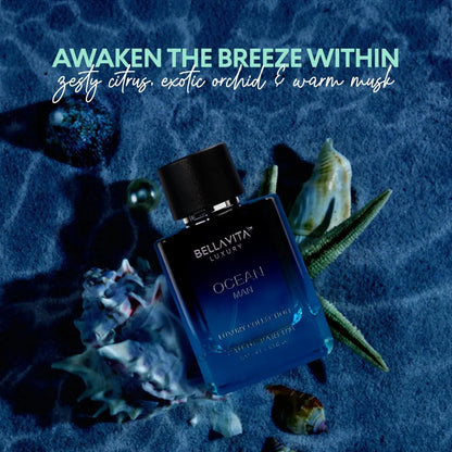 BellaVita Luxury CEO Man 100ml EDP Unisex Perfume Long Lasting Honey Oud Woody Spicy Bold Intense Signature Scent Buy Now!