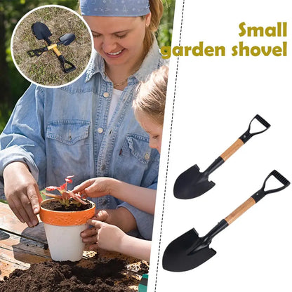 36/50.5cm Digging Shovel Manganese Steel Shovels Kids Trowel Waterproof Rustproof Garden Scoop for Outdoor Beach Camping
