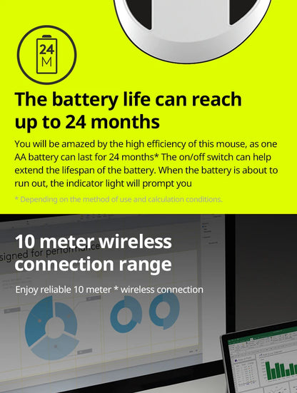 Logitech M720 Wireless Bluetooth Mouse Union Dual Mode Multi-device Office Efficient Comfortable Feel Notebook