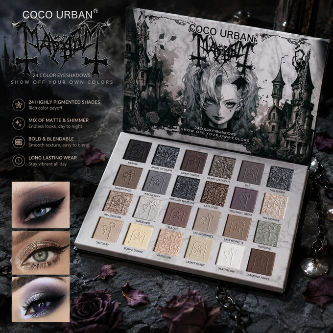 24-Color Gothic Eyeshadow Palette — product image