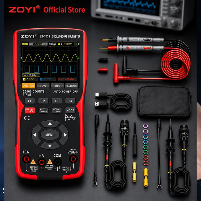 ZOYI ZT-703S Oscilloscope Multimeter — product image