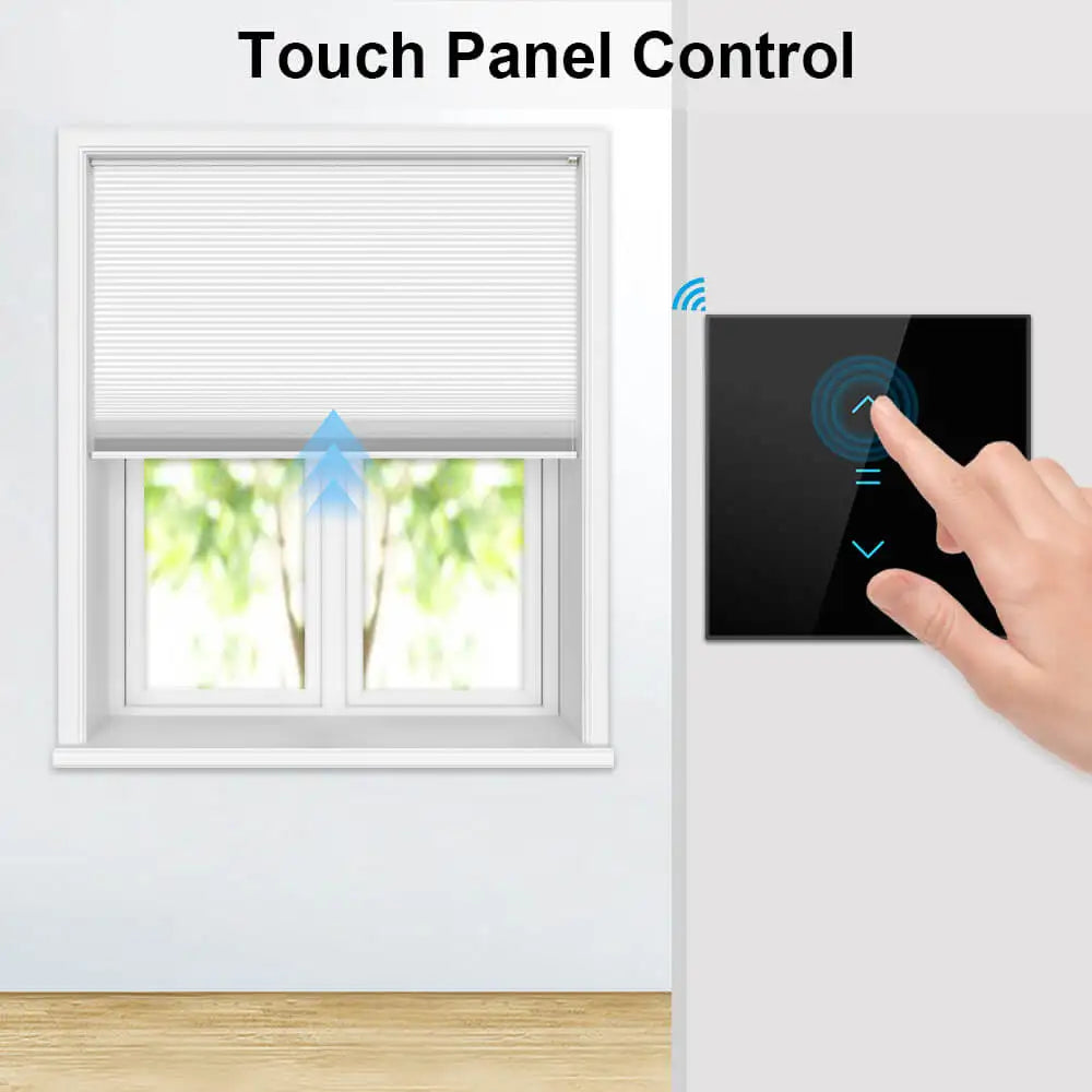LoraTap WiFi Curtains Blinds Roller Shutter Switch Backlight Tuya Smart Life App Remote Control Google Home Alexa Voice