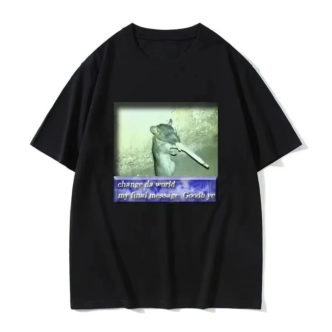 Change Da World Mouse Meme T-Shirt