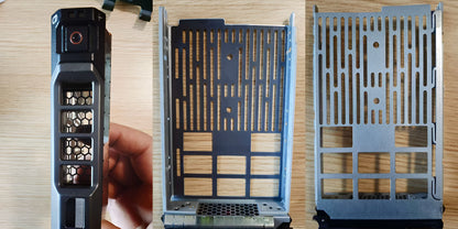 N10 NAS Case - 10+2 Bay Hot Swap, Supports MATX Board & 1U PSU, 4 PCI-E Slots, Aluminum Chassis for Storage