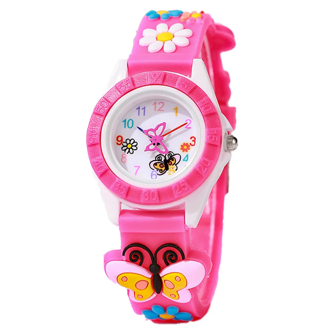 Kids' Butterfly Quartz Watch — product image