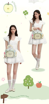 Apple-Shaped Clear Display Backpack — view 5