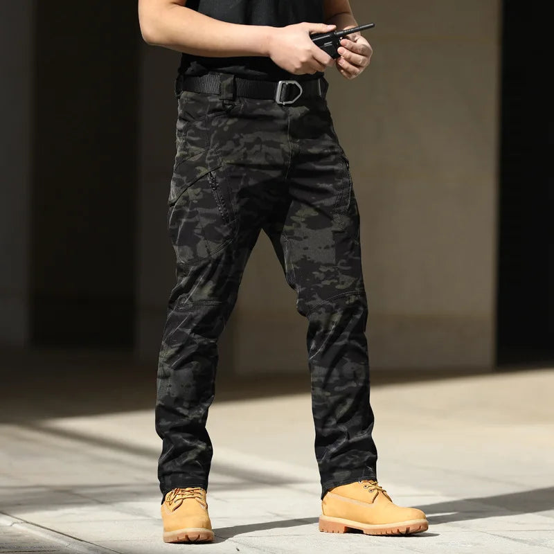 City Tactical Cargo Pants Classic Outdoor Hiking Trekking Army Tactical Joggers Pant Camouflage Military Multi Pocket Trousers