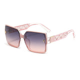Oversized Square Fashion Sunglasses — view 6